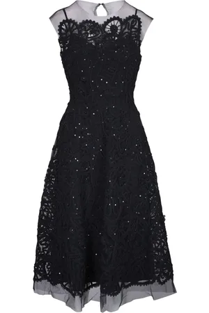 Carolina Herrera Robe à empiècements en dentelle