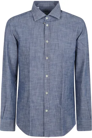 ELEVENTY Chemise boutonnée en chambray