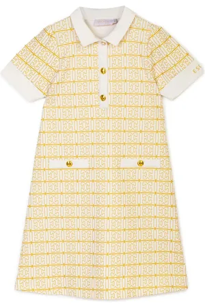 Escada Robe à logo imprimé
