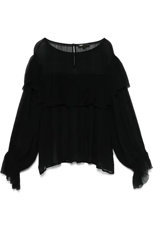 Maje Blouse à effet de transparence