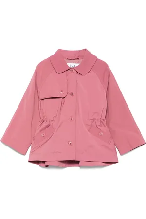 Il gufo Veste imperméable zippée à bords contrastants