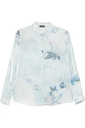Emporio Armani Chemise à fleurs
