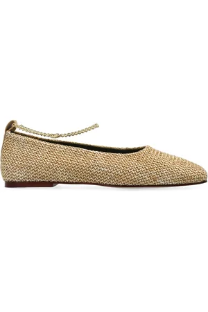 Maria Luca Ballerines Augusta en jean