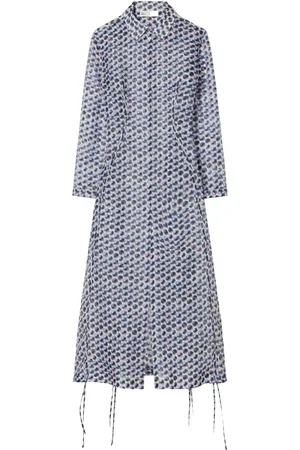 Tory Burch Robe-chemise en organza