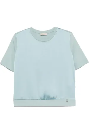 HERNO T-shirt à empiècements