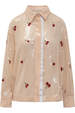 Des Phemmes Chemise brodée de sequins