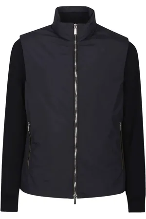 MOORER Veste bomber à fermeture zippée