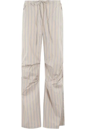 SEMICOUTURE Pantalon droit en coton