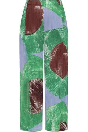 PLEATS PLEASE ISSEY MIYAKE Pantalon à design plissé