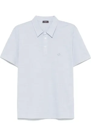 PESERICO SIGN Polo en piqué à effet chiné