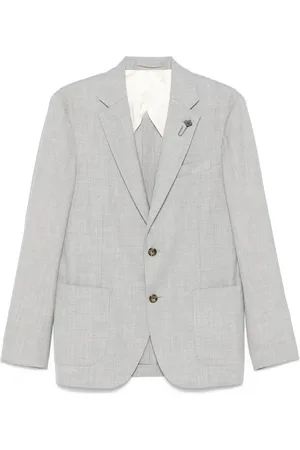 LARDINI Blazer à effet froissé