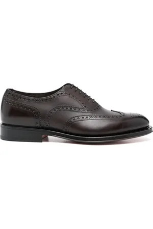 santoni Chaussures oxford en cuir