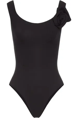 VALENTINO GARAVANI Maillot de bain à appliques fleurs