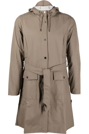 Rains Manteau Curve à design imperméable