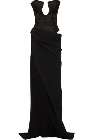 Dsquared2 Robe-bustier à coupe longue