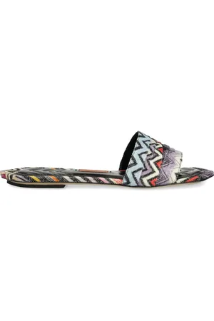 Missoni Sandales à motif chevrons