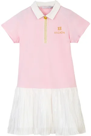 Escada Robe à logo brodé