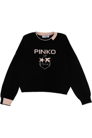 Pinko Pull à logo en intarsia