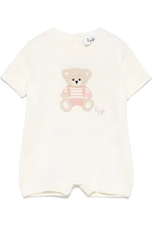 Il gufo Body à broderie ourson