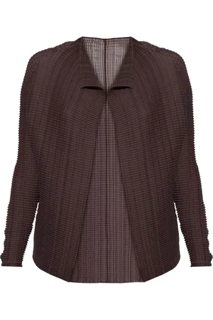 Issey Miyake Veste Wooly Pleats