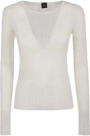 Pinko Pull en maille nervurée