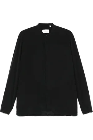 LANEUS Chemise à boutonnière sur le devant