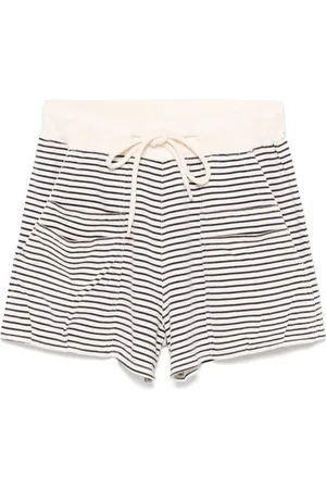 R13 Short à rayures