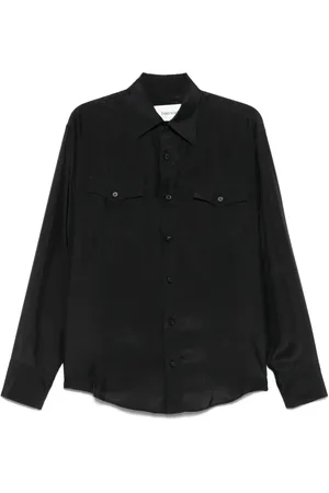 Tony Cohen Chemise en soie à double poche