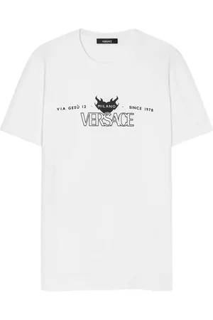 VERSACE T-shirt à logo imprimé