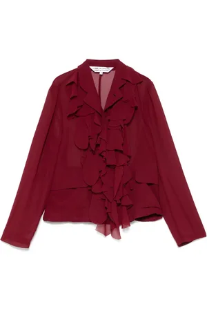 Comme des Garçons Blouse à volants