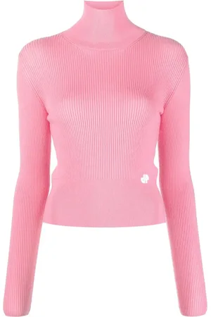 Patou Pull nervuré à col roulé