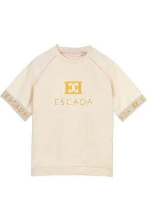 Escada T-shirt à logo brodé