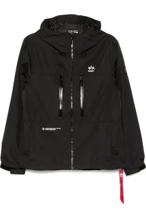 Izzue Veste à logo brodé