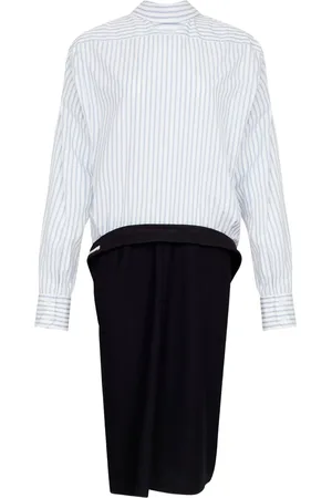 Maison Margiela Robe mi-longue à empiècements