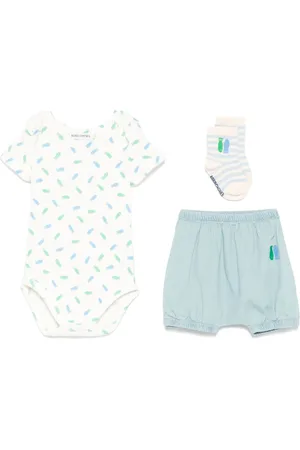 Bobo Choses Lot de trois bodys Lucky Fish