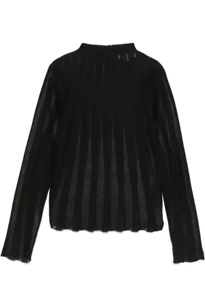 REMAIN T-shirt en maille fine à manches longues