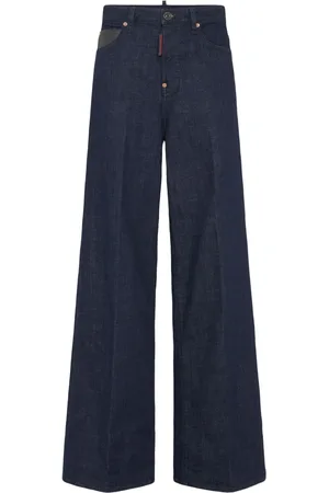 Dsquared2 Jean ample à patch logo