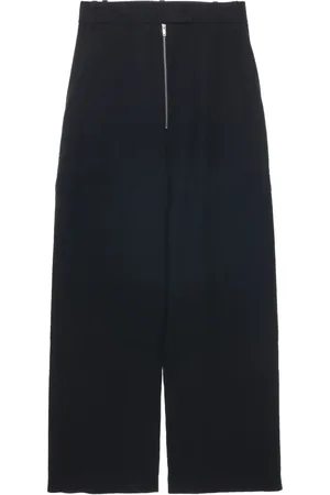 STUDIO NICHOLSON Pantalon palazzo à fermeture zippée