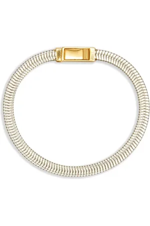 Jil Sander Bracelet à logo gravé