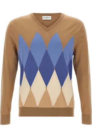 BALLANTYNE Sweat à motifs de losanges