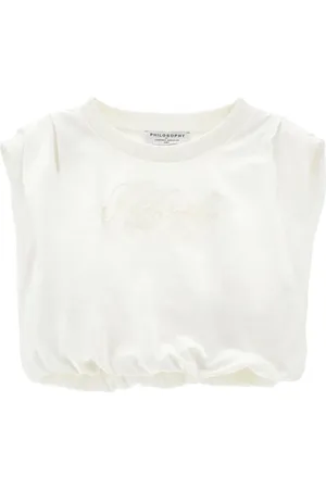 PHILOSOPHY DI LORENZO SERAFINI T-shirt à logo brodé