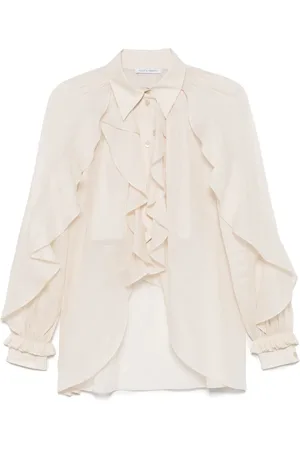 Alberta Ferretti Blouse à volants