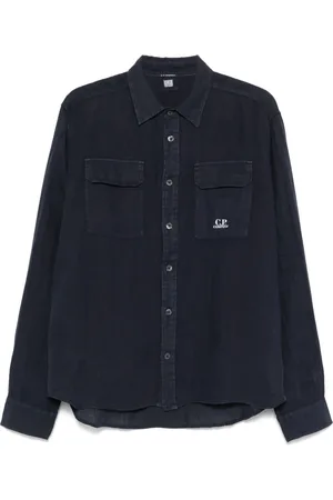C.P. Company Chemise en lin à manches longues