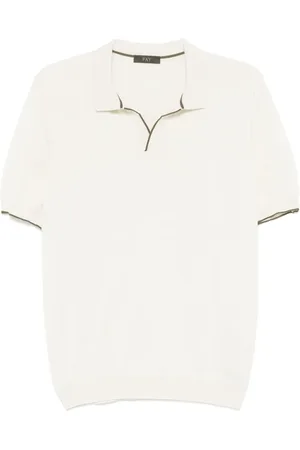 FAY Chemise à col polo