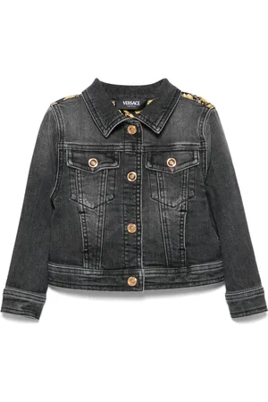VERSACE Veste Barocco en jean