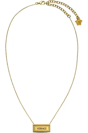 VERSACE Collier à pendentif logo