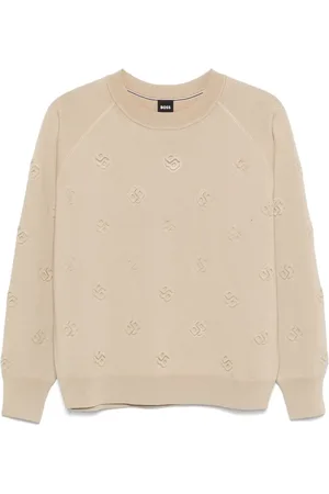 HUGO BOSS Pull à logo emé