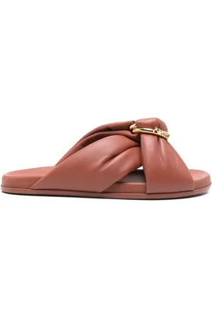Fendi Sandales Sienna en cuir