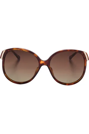 Chloé Lunettes de soleil à monture papillon