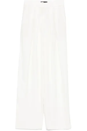 Maje Pantalon palazzo à plis